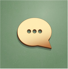 Ikona vintage z szumem i cieniem © vempireart