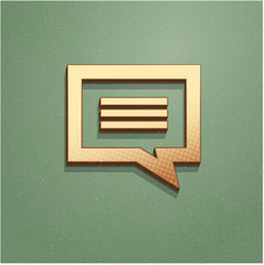 Ikona vintage z szumem i cieniem © vempireart