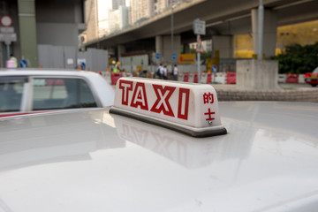 Taxi sign