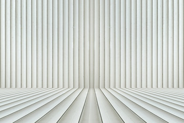 Grey color perspective backdrop, vertical.
