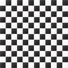 Checkered pattern. Seamless pattern. Black and white background. Vector illustration EPS 10