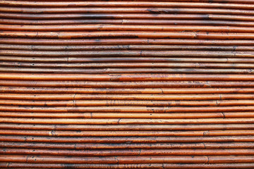 Real rattan background