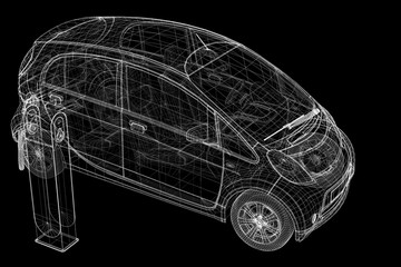 Electric car charging