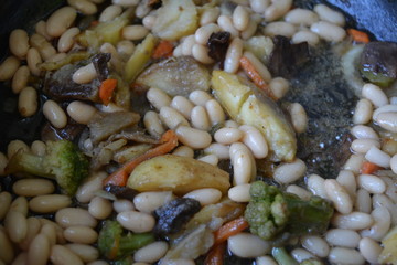 Тушение овощей