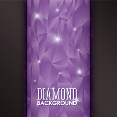 Diamond icon. Elegant concept. Gem design