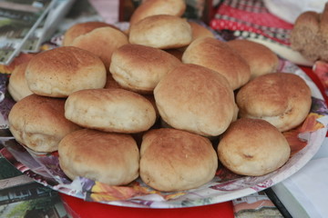Freshly baked bread