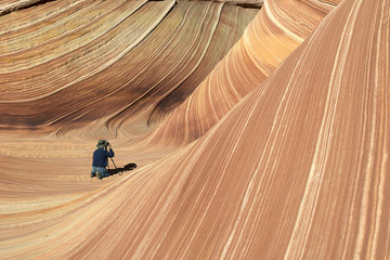 Photographers at Paria Canyon, Arizona