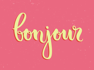 Vintage typography card