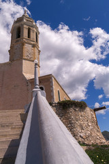 Geländer an der Kirche
