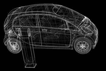 Electric car charging