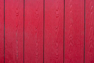 Red Wooden wall