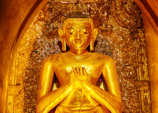 Buddha Statue In Ananda Temple