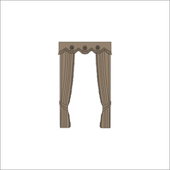  interior textiles. window decoration. curtains.