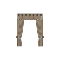  interior textiles. window decoration. curtains.