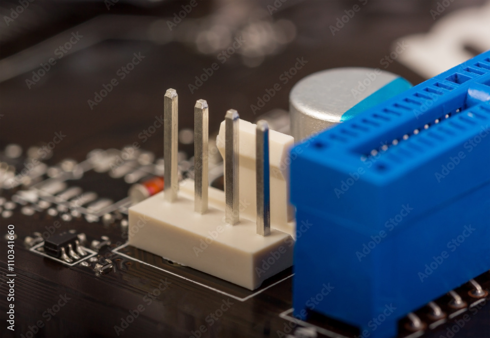 Poster electronic collection - computer circuit board