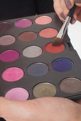 Colorful Shadows with Brushes