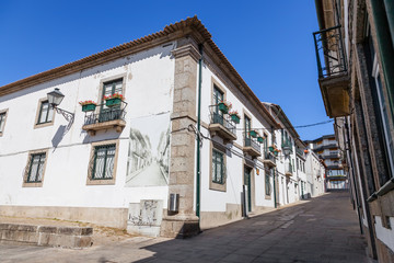 Fototapeta na wymiar Casa da Cultura (Culture House) of Vila Nova de Famalicao. Braga, Portugal.