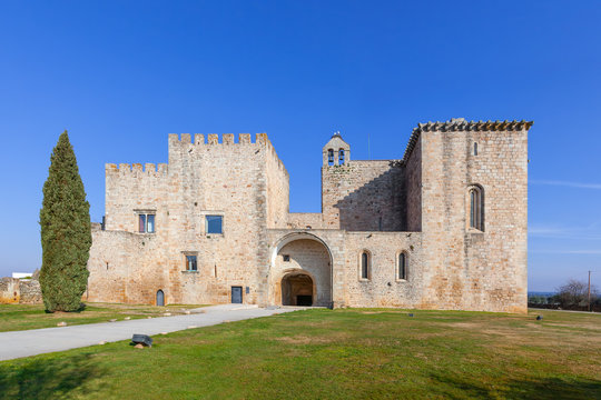 Flor da Rosa Monastery in Crato. Belonged to the Hospitaller Knights (aka Malta Order), one of the Crusader Orders. Currently a Pousada de Portugal / Historical Inn of Portugal.