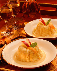 carrot and apple low fat bunt cake