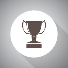 Cup vector icon for web and mobile