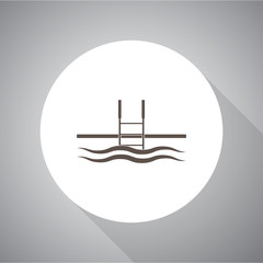 Pool vector icon