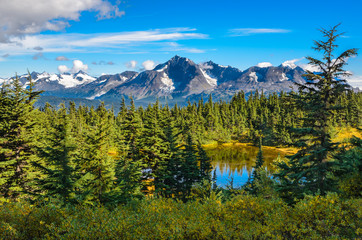 On the Lost Lake Trail, Seward, Alaska