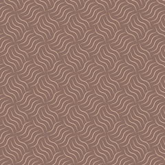Abstract geometric curl brown patterns background, Vector illustration