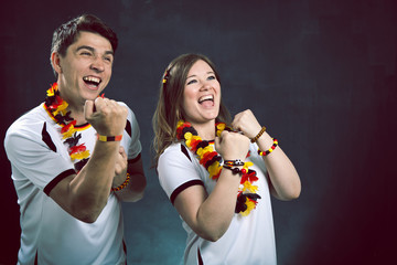 Deutsche Fussball Fans