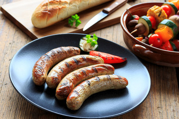 leckere Grillwürstchen