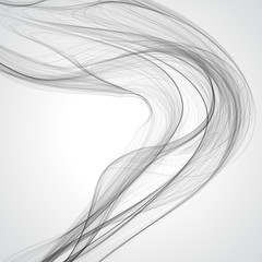 Abstract gray wavy background.