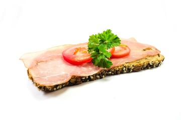 Herzhaftes Schinkenbrot