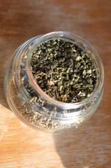 Tea seed for drink in bottle