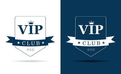 Vip club sign