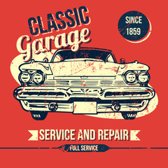Vintage Classic Garage Design