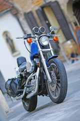 Obraz premium Vintage motorbike