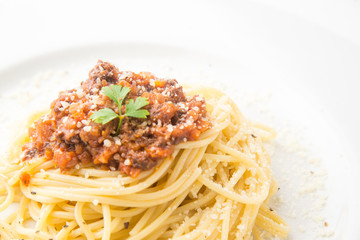 meat sauce spagetti