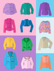 Women's jackets for spring and summer