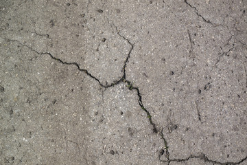 Asphalt texture with cracks