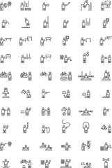 SPORTS outline icons