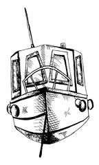 Fishing Boat Vector