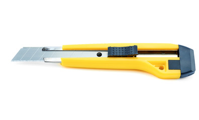 Box cutter isolated on white