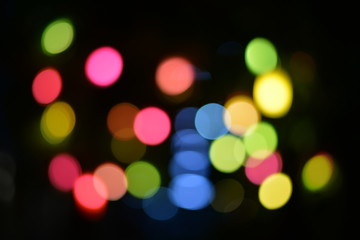 Fototapeta premium City Night bokeh