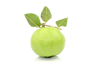 Guava with leaf