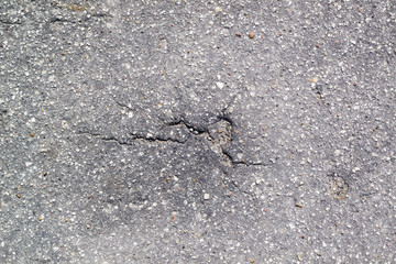 Asphalt texture with cracks