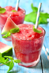 Watermelon smoothie.