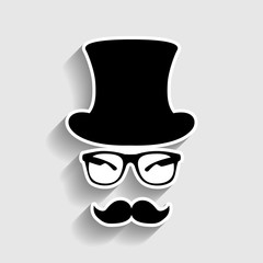 Hipster style accessories design