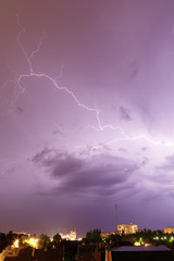 Obraz premium lightning
