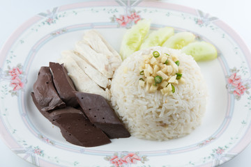 Hainanese chicken rice