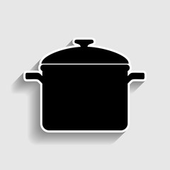 Cooking pan sign