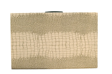 Crocodile skin bag